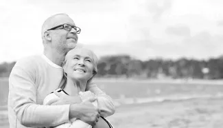Couple Personnes Âgées