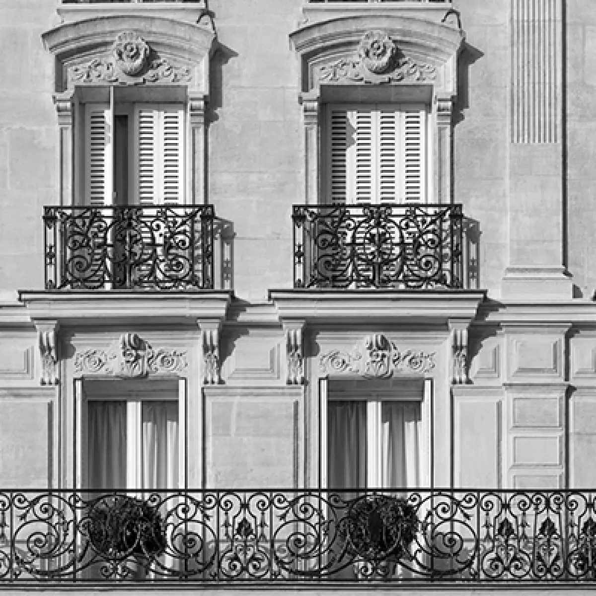 Façade Immeuble Parisien